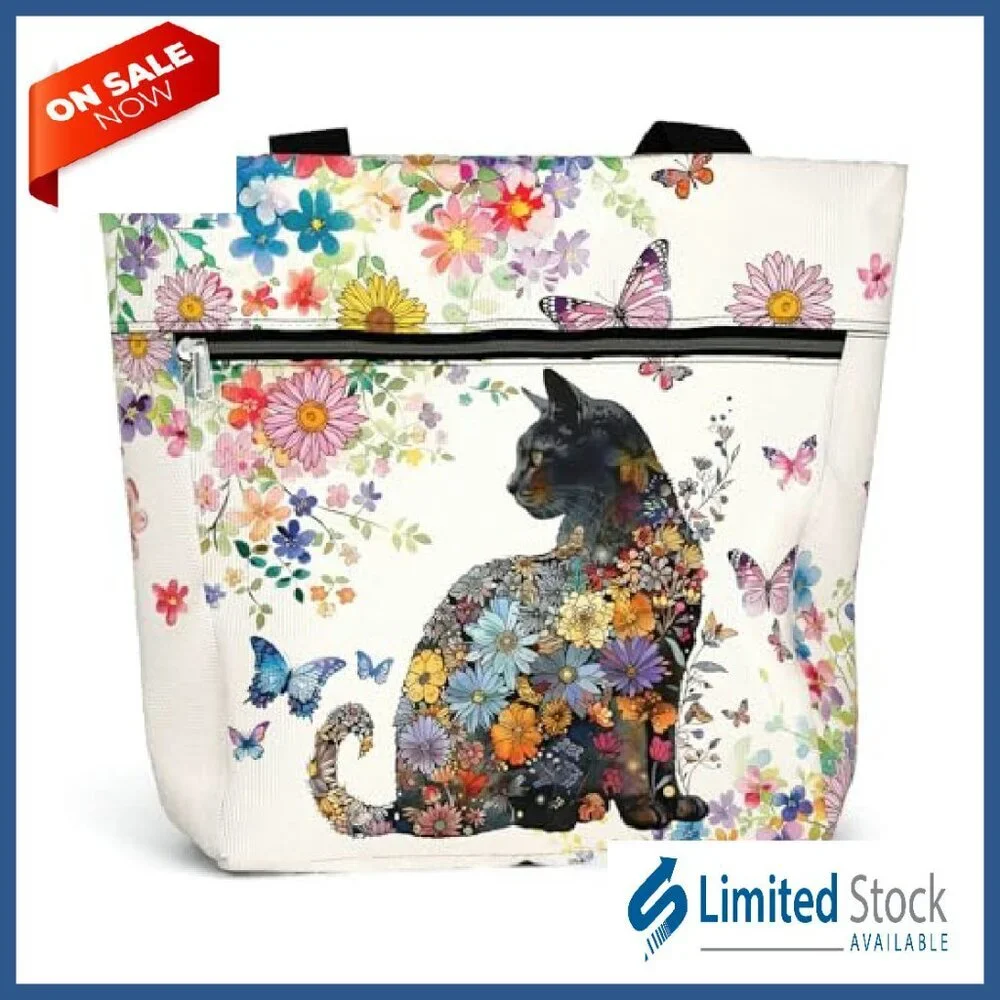 Waterproof Tote Bag with Multiple Pockets for Work and Travel - Picture 2 of 8